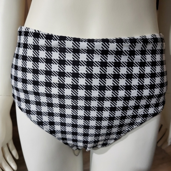 BRANDLESS - Women Ruching Bikini Set Two Piece Bikini High Waisted Front Ruched - Picture 9 of 12